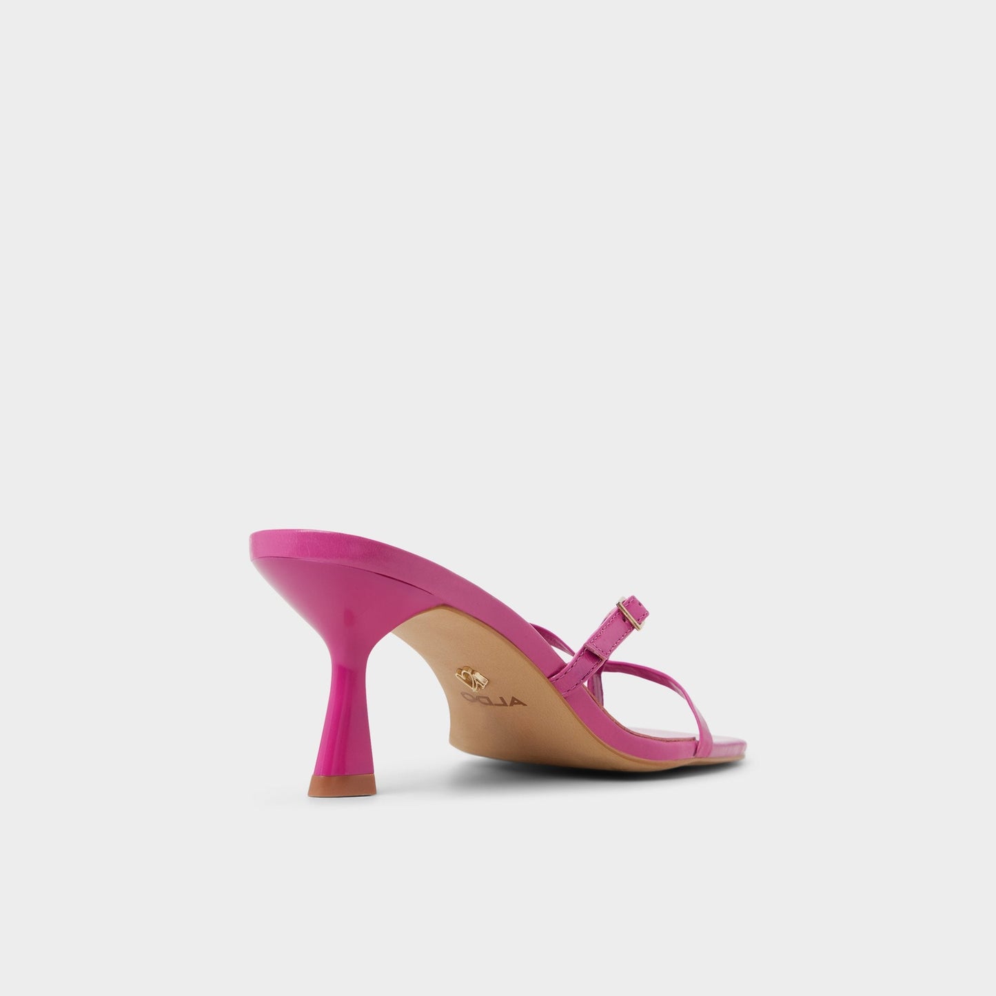 Gannever - Heeled flip flop, Kitten heel Aldo Dark pink