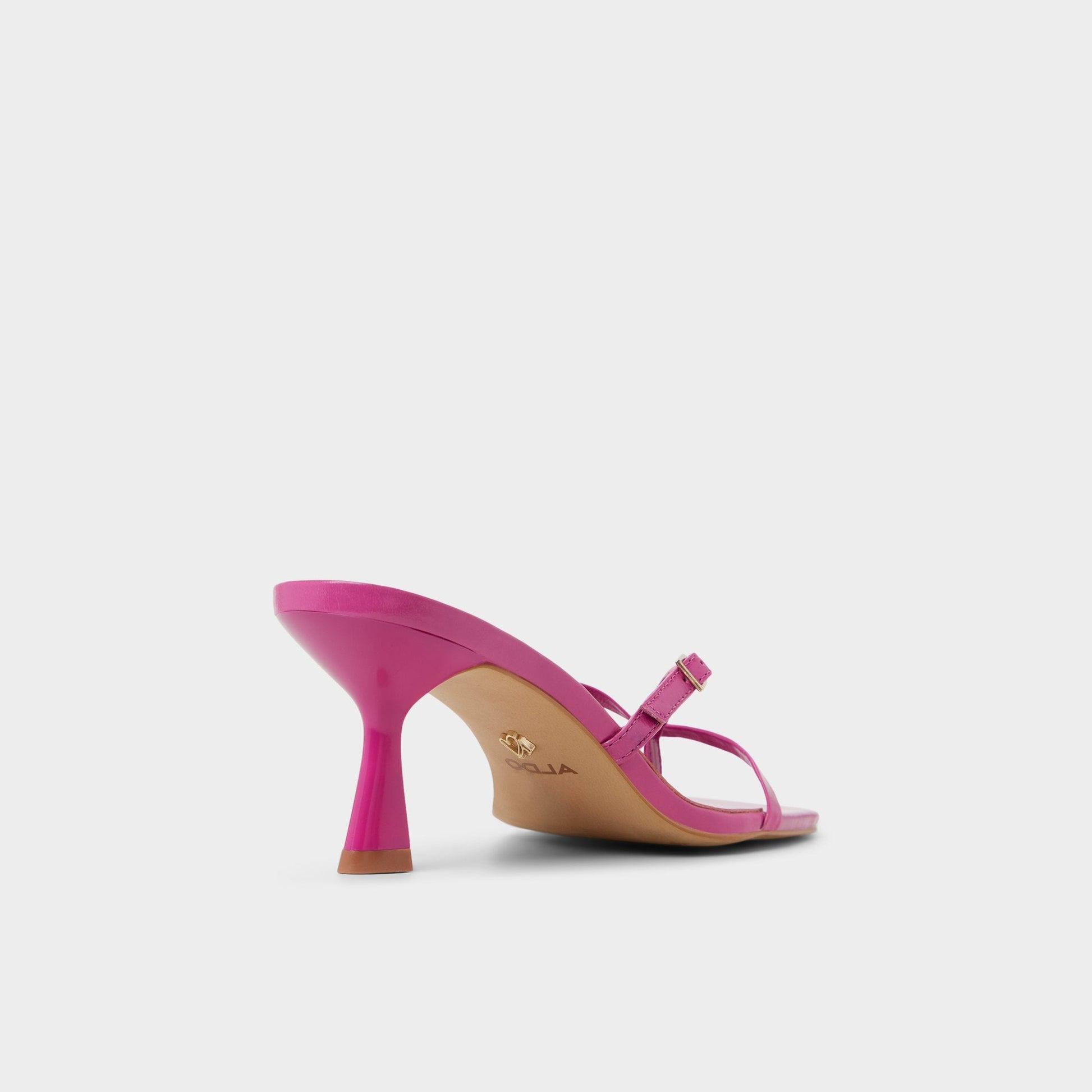 Gannever - Heeled flip flop, Kitten heel Aldo Dark pink