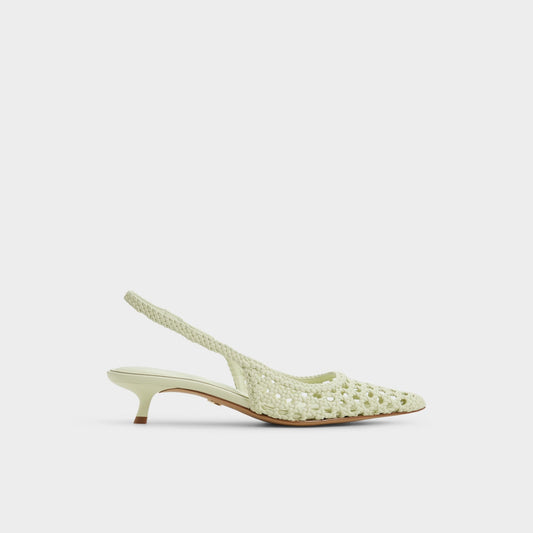 Violettia in Other Green - Sling back high heel, Kitten heel Aldo Other green