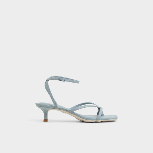 Soffie Other Blue Women's Strappy sandals - Strappy heeled sandal, Kitten heel Aldo Other Blue