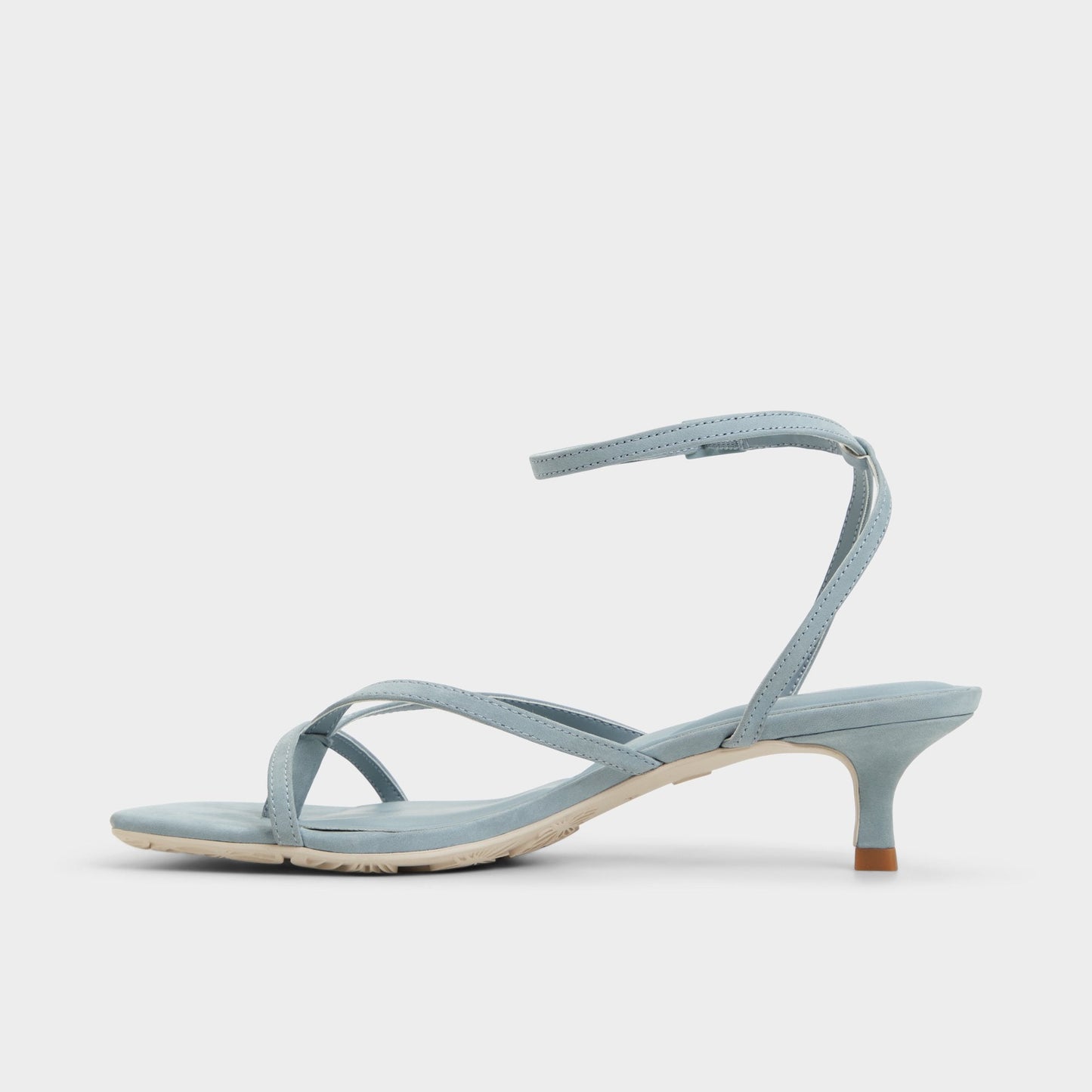 Soffie Other Blue Women's Strappy sandals - Strappy heeled sandal, Kitten heel Aldo Other Blue