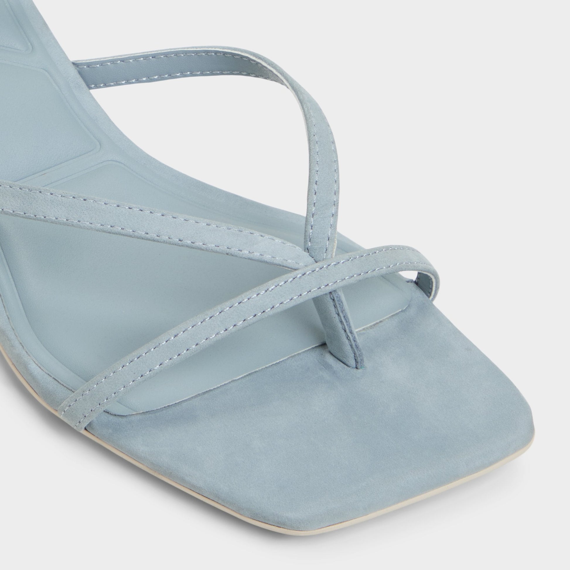 Soffie Other Blue Women's Strappy sandals - Strappy heeled sandal, Kitten heel Aldo Other Blue