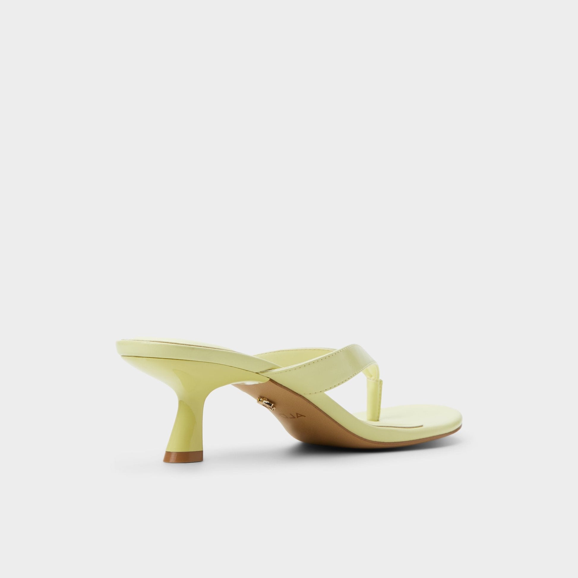 Jump Other Yellow Women's Strappy sandals - Heeled flip flop, Kitten heel Aldo Other Yellow