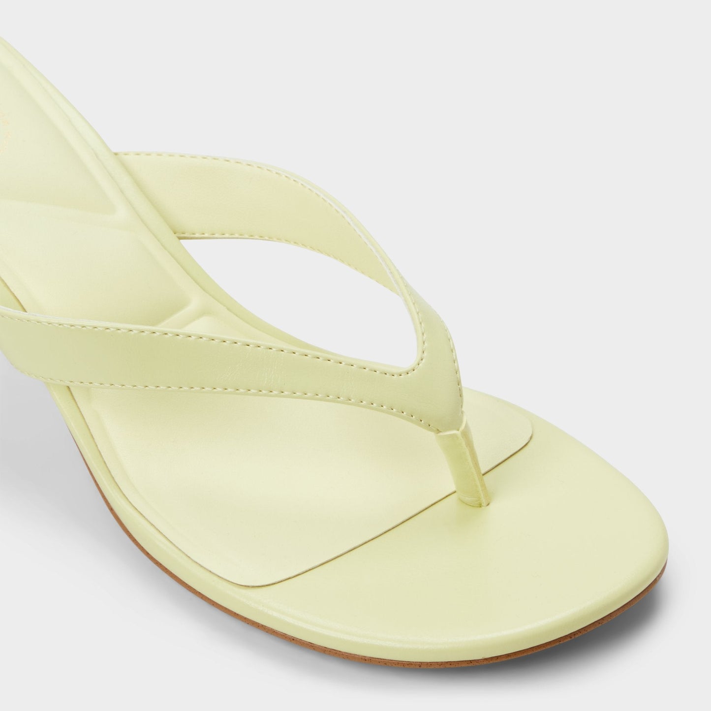 Jump Other Yellow Women's Strappy sandals - Heeled flip flop, Kitten heel Aldo Other Yellow