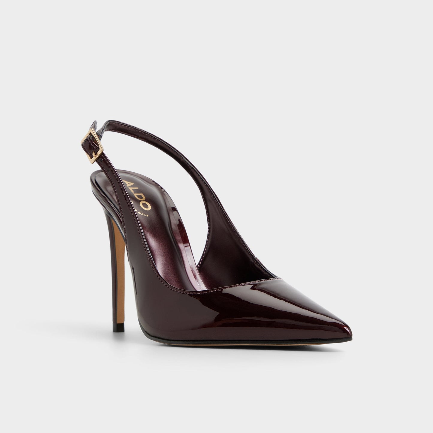 Stessysling in Dark Brown 14154054 - Sling back high heel, Stiletto heel Aldo Dark brown
