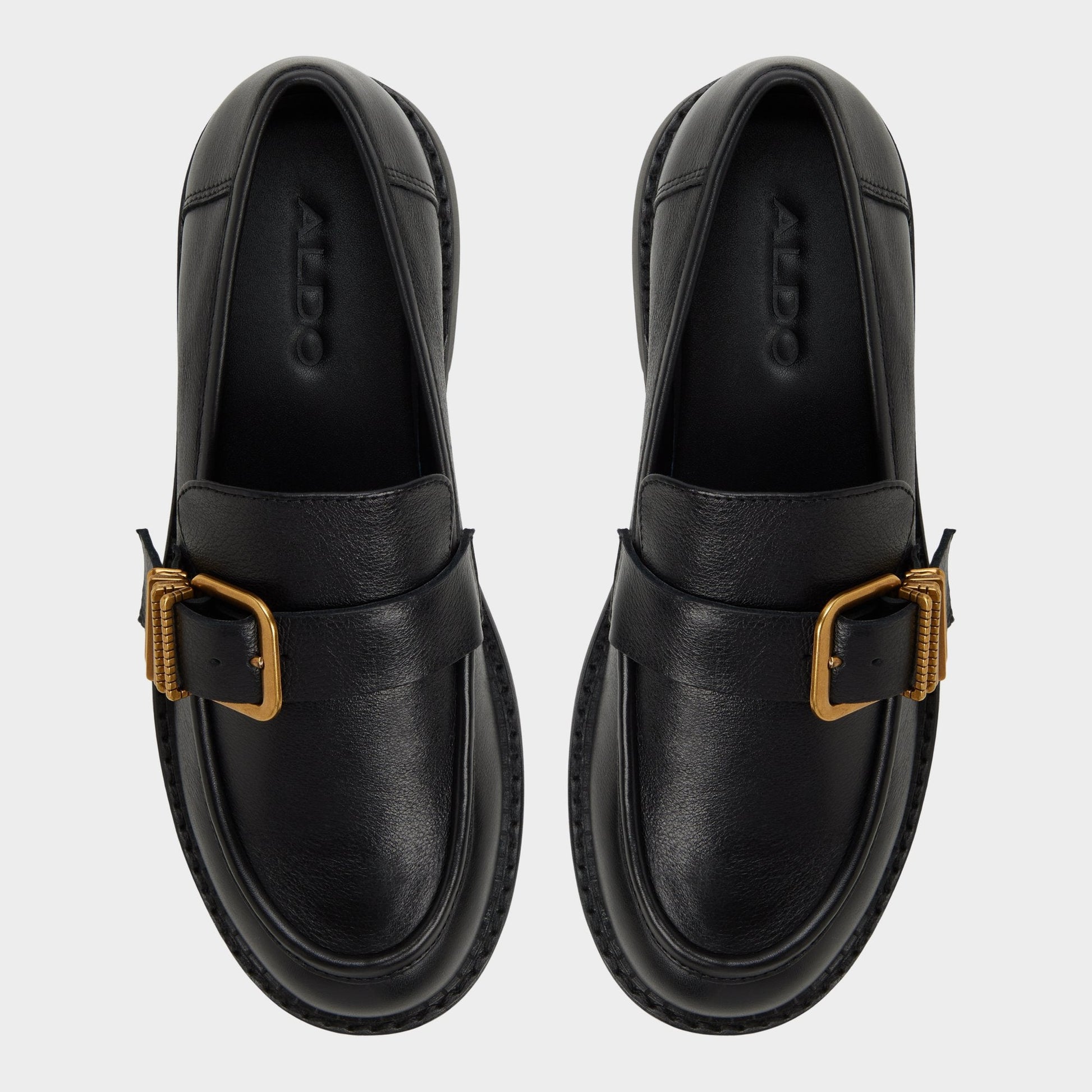 Kalya in Black - Loafer, Block heel Aldo Black