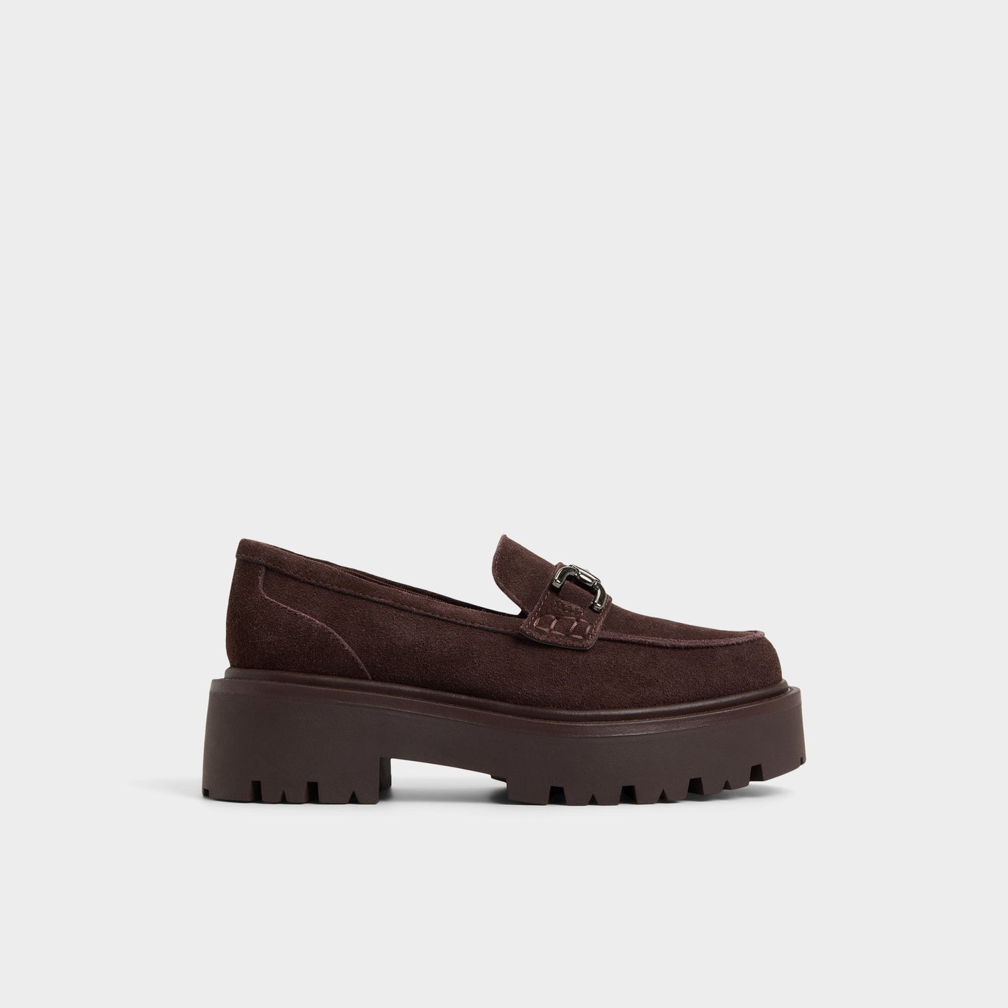 Oneameth in Dark Brown - Loafer, Lug sole Aldo Dark brown