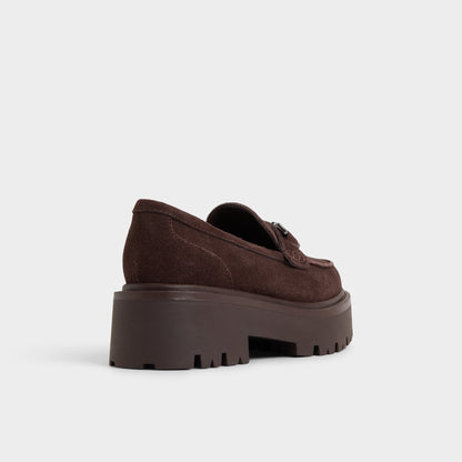 Oneameth in Dark Brown - Loafer, Lug sole Aldo Dark brown