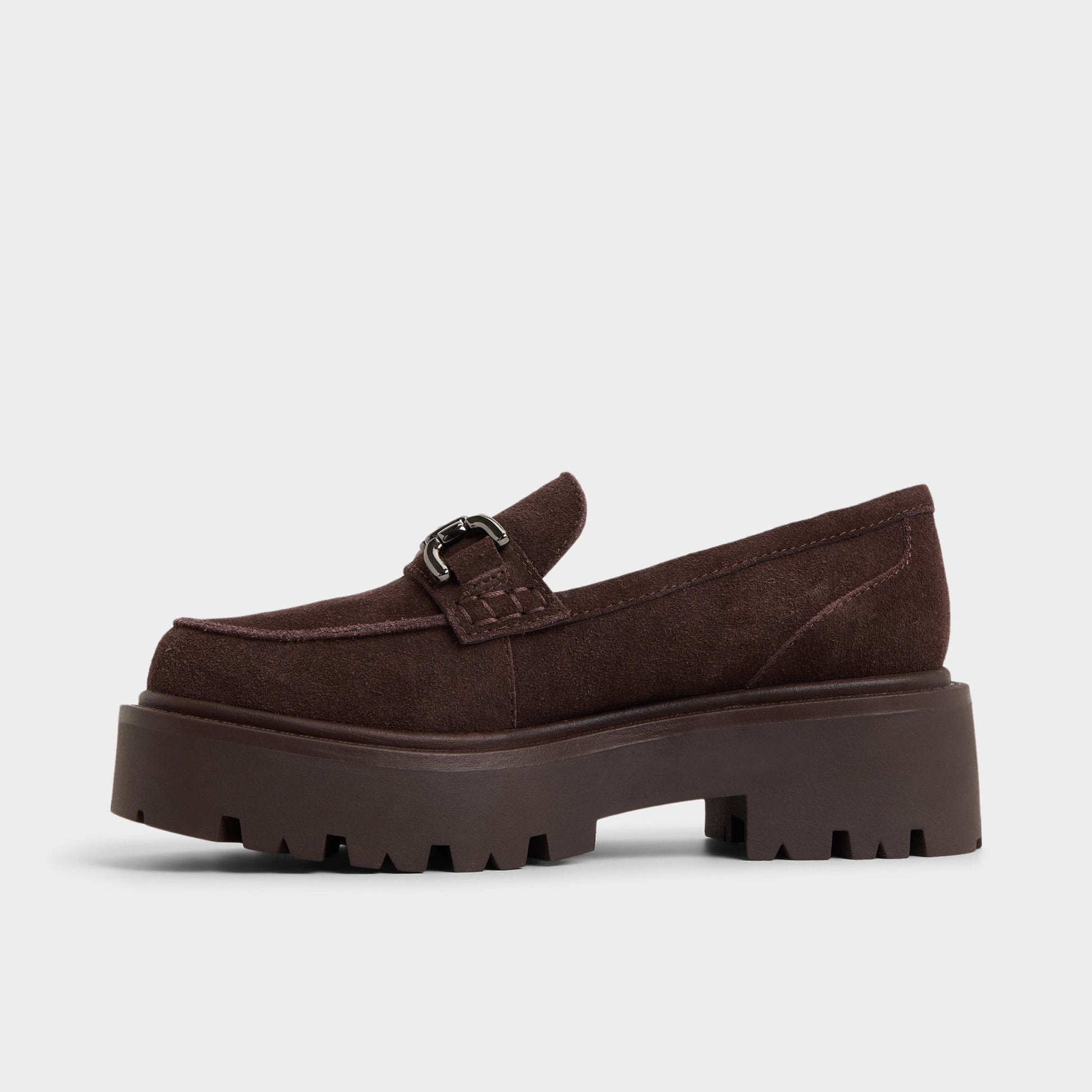 Oneameth in Dark Brown - Loafer, Lug sole Aldo Dark brown