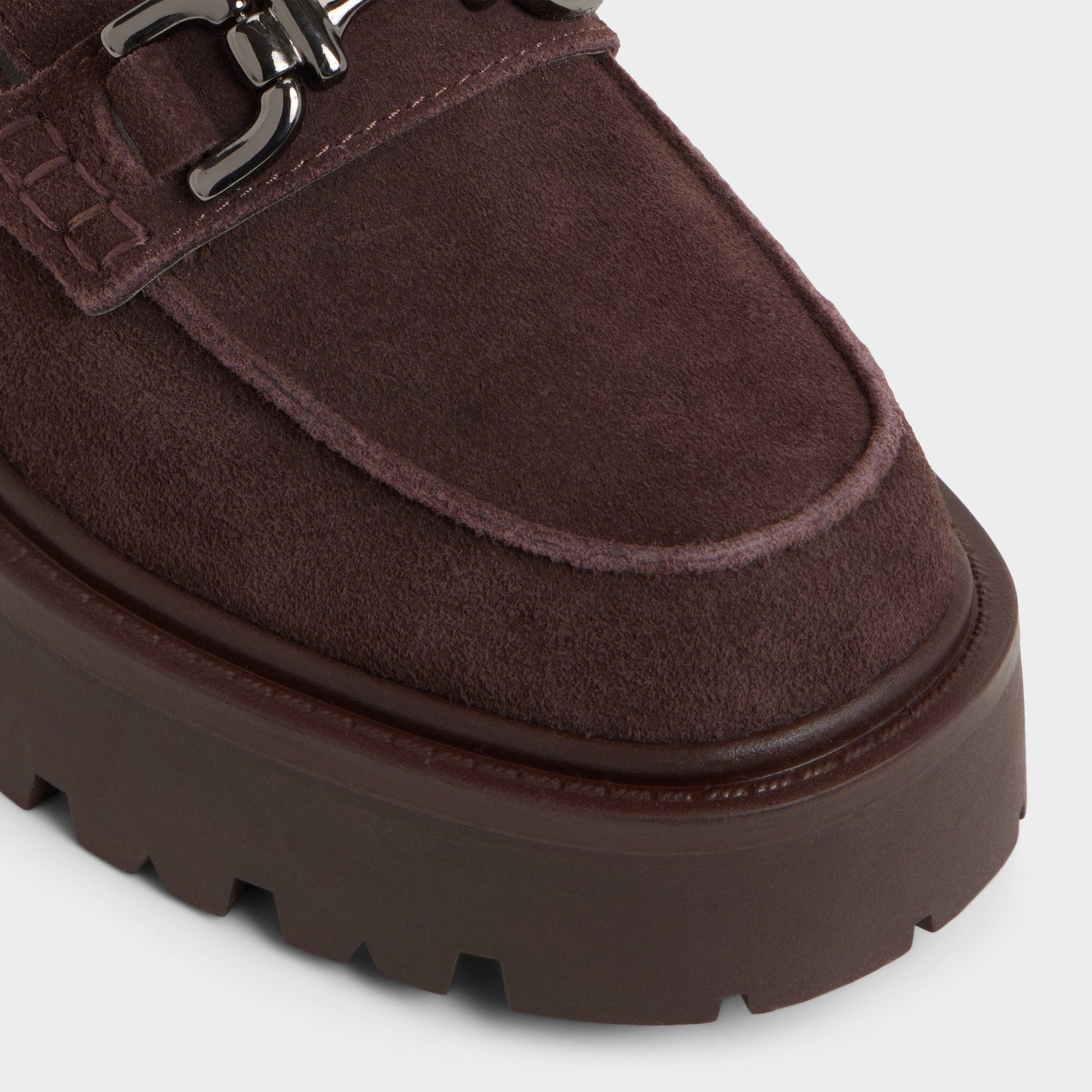 Oneameth in Dark Brown - Loafer, Lug sole Aldo Dark brown
