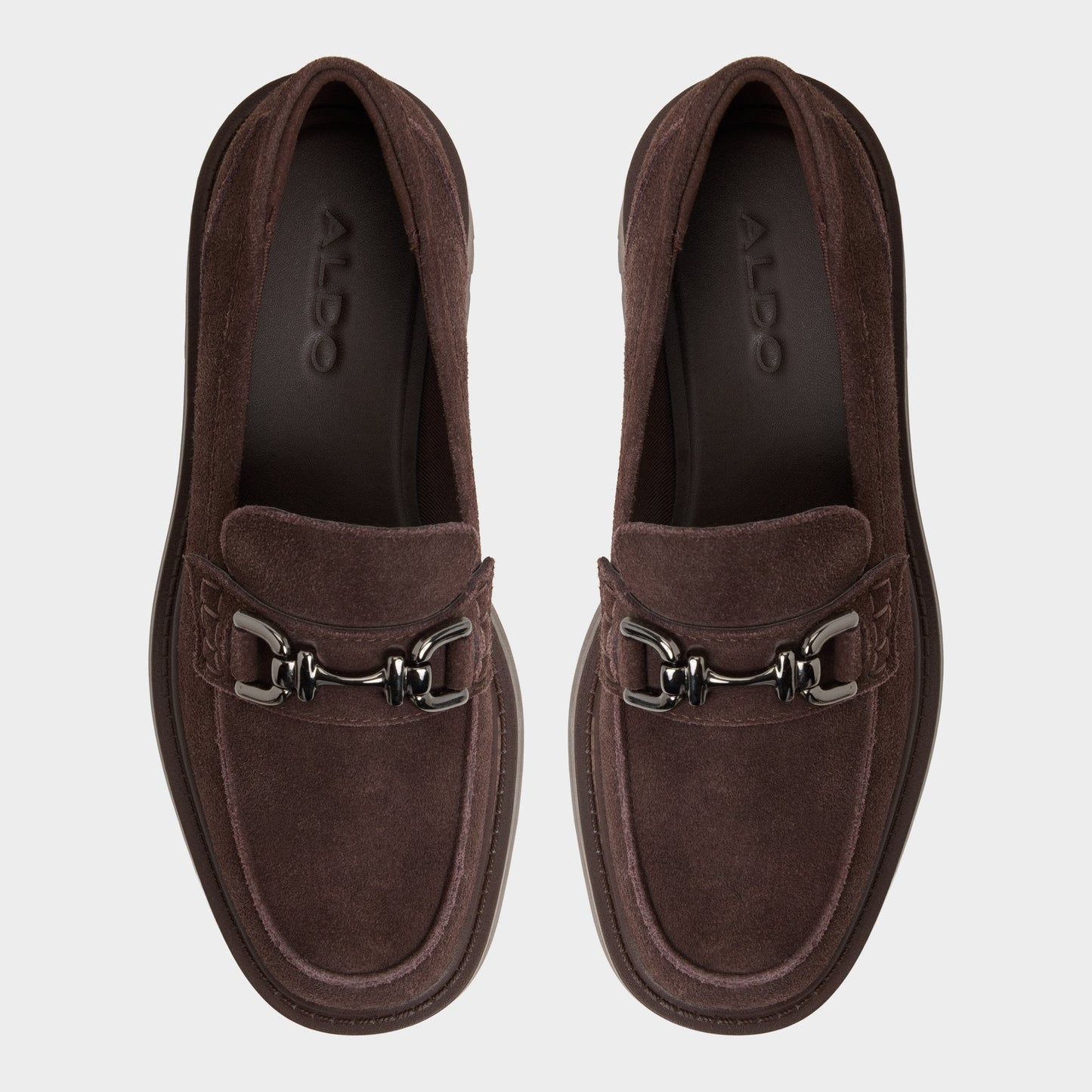 Oneameth in Dark Brown - Loafer, Lug sole Aldo Dark brown
