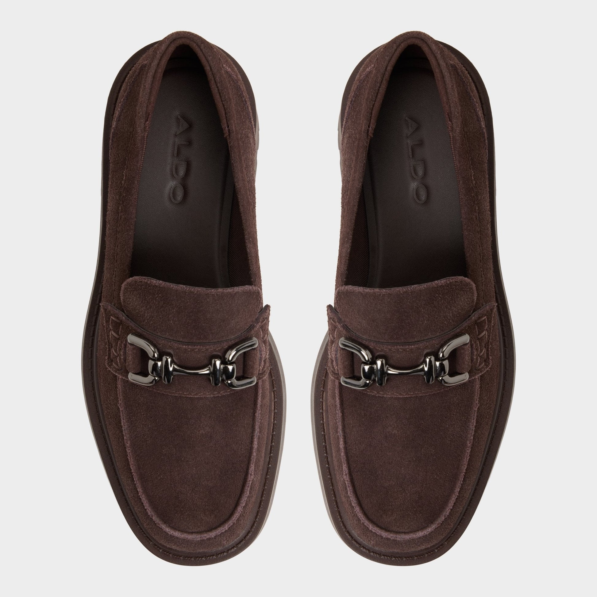 Oneameth in Dark Brown - Loafer, Lug sole Aldo Dark brown