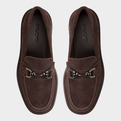 Oneameth in Dark Brown - Loafer, Lug sole Aldo Dark brown