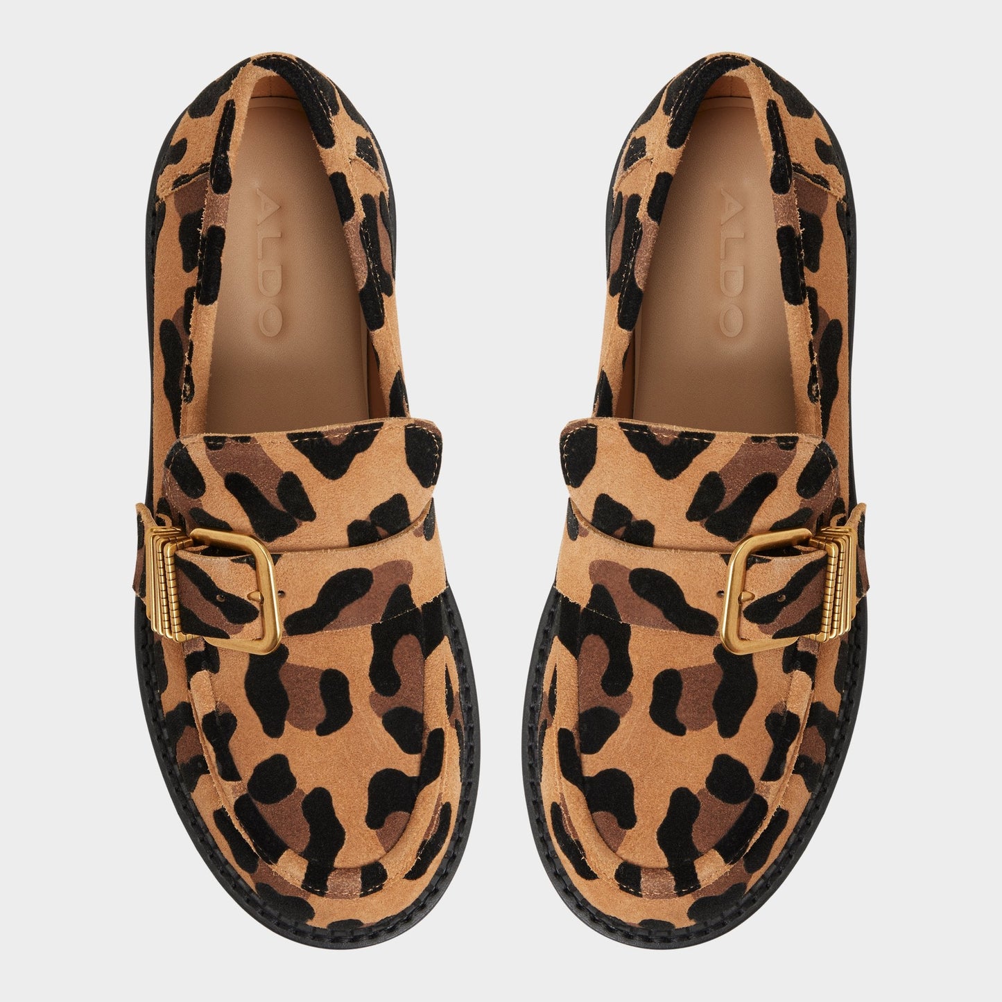 Kalya in Brown Multi - Loafer, Block heel Aldo Brown Multi