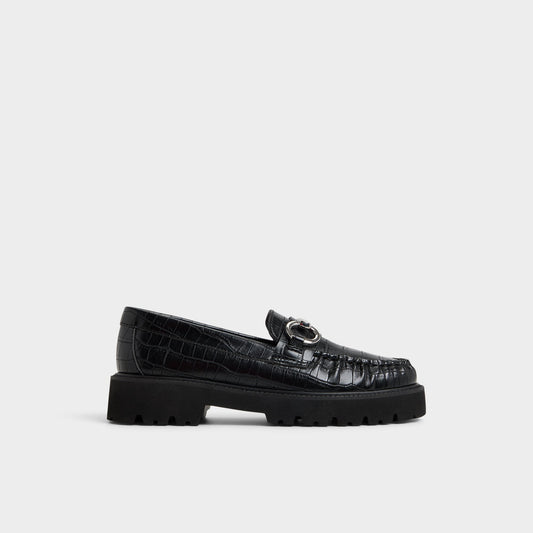 Danrose Black Women's Loafers & Oxfords - Loafer, Lug sole Aldo Black
