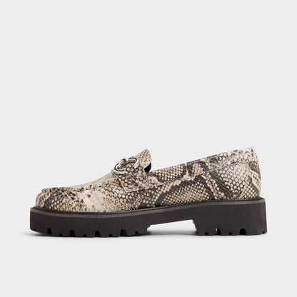 Danrose in Open Brown - Loafer, Lug sole Aldo Open Brown