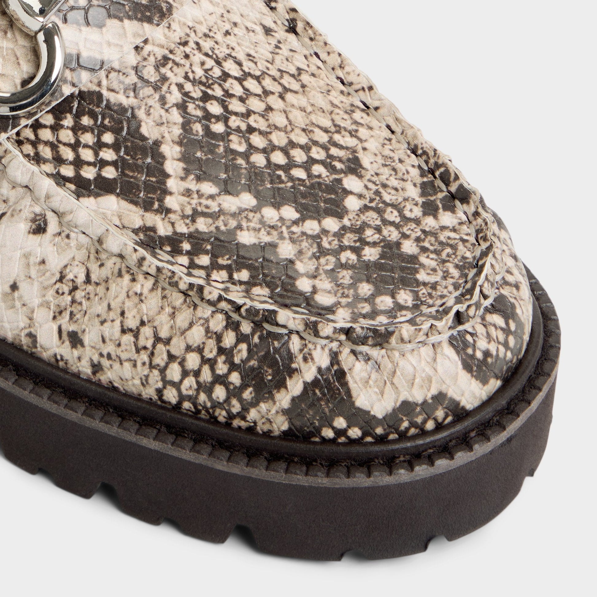 Danrose in Open Brown - Loafer, Lug sole Aldo Open Brown