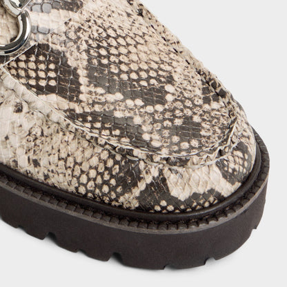 Danrose in Open Brown - Loafer, Lug sole Aldo Open Brown