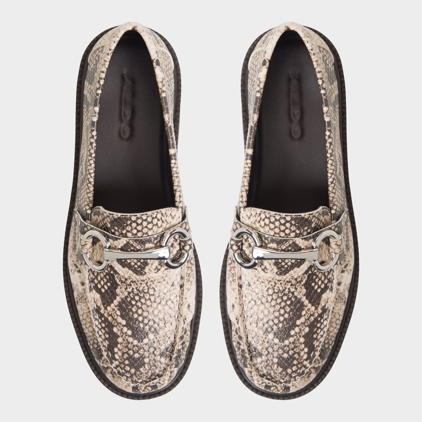 Danrose in Open Brown - Loafer, Lug sole Aldo Open Brown