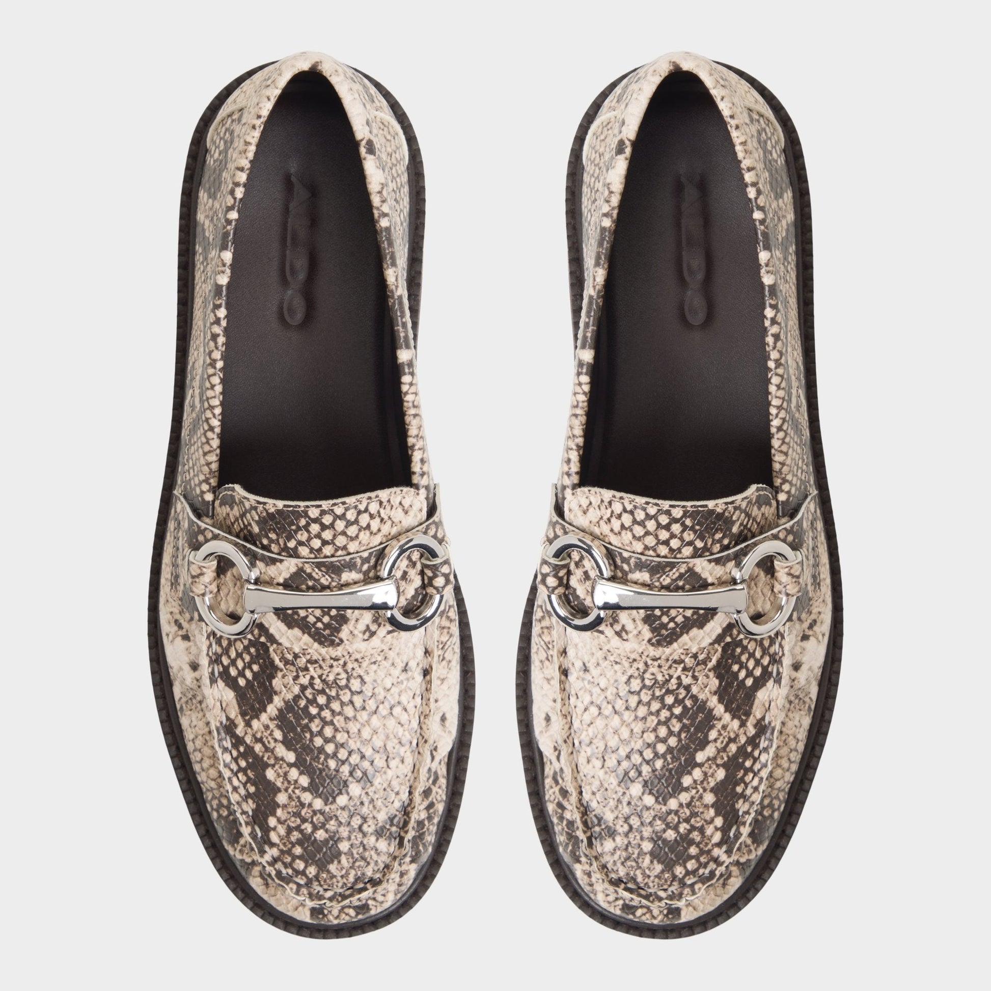 Danrose in Open Brown - Loafer, Lug sole Aldo Open Brown