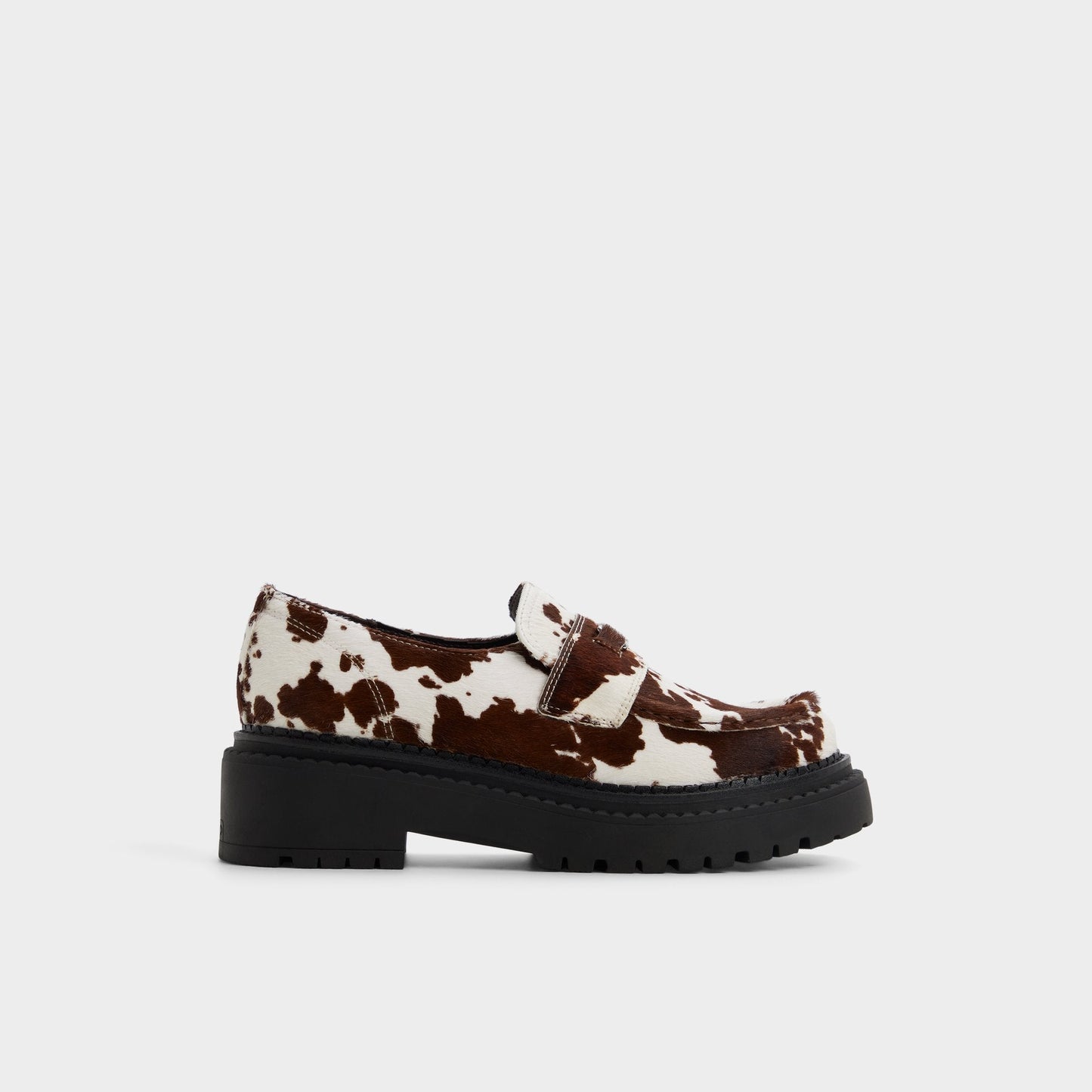 Miravelle in Open Brown - Loafer, Lug sole Aldo Open brown