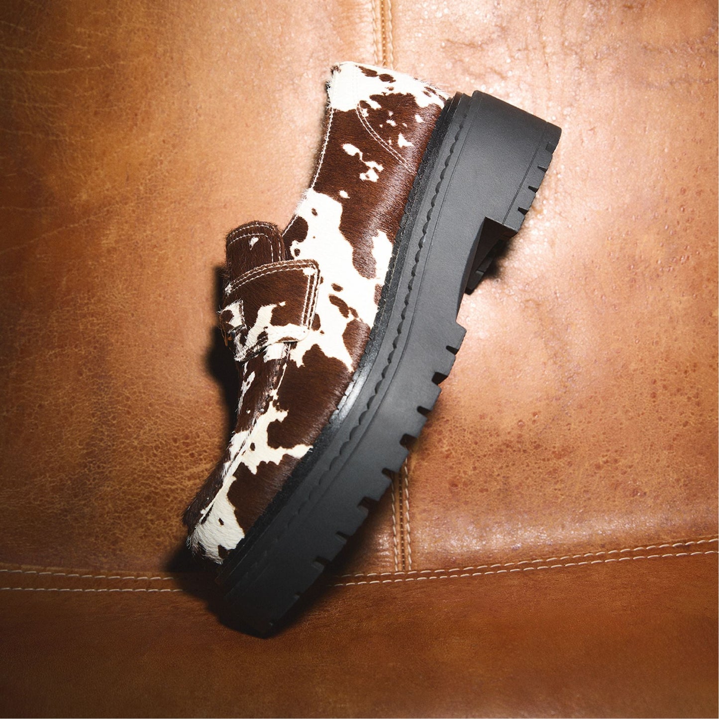 Miravelle in Open Brown - Loafer, Lug sole Aldo Open brown