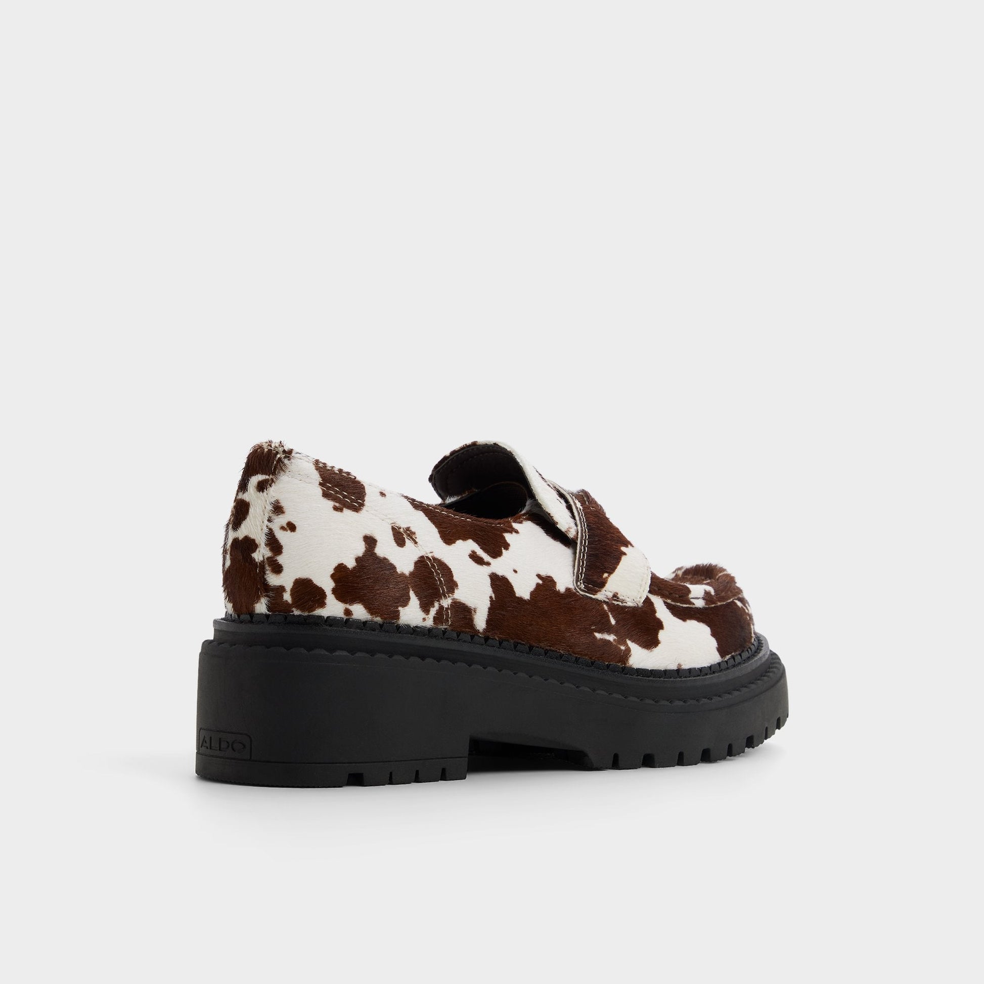 Miravelle in Open Brown - Loafer, Lug sole Aldo Open brown