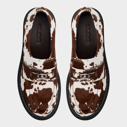 Miravelle in Open Brown - Loafer, Lug sole Aldo Open brown