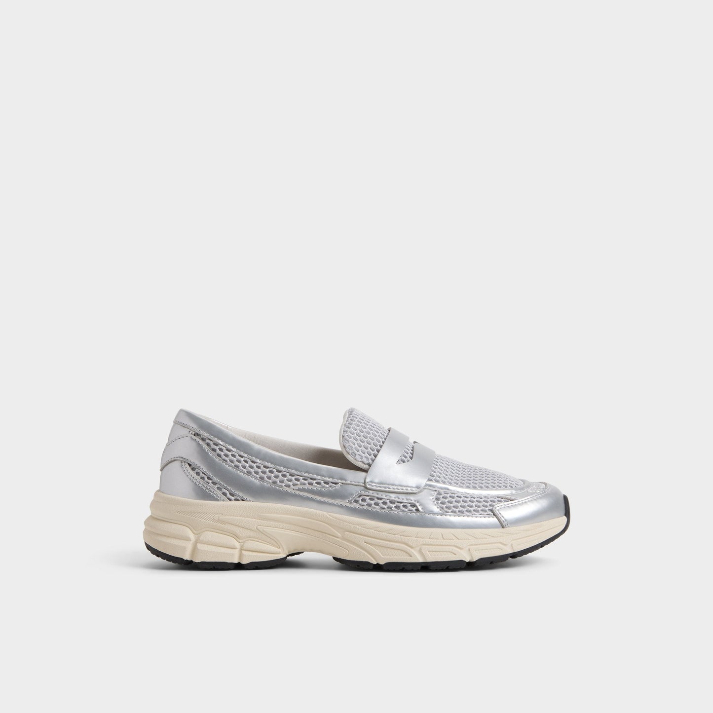 Loffy in Silver - Loafer, Jogger sole Aldo Silver