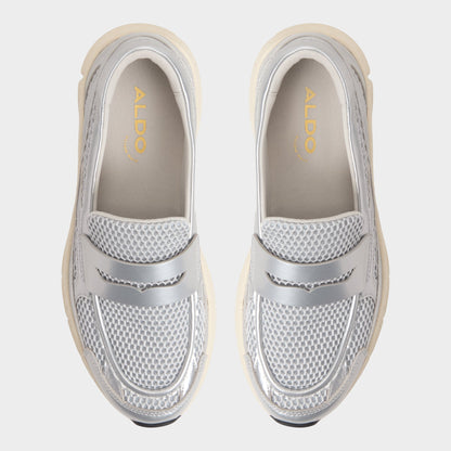 Loffy in Silver - Loafer, Jogger sole Aldo Silver
