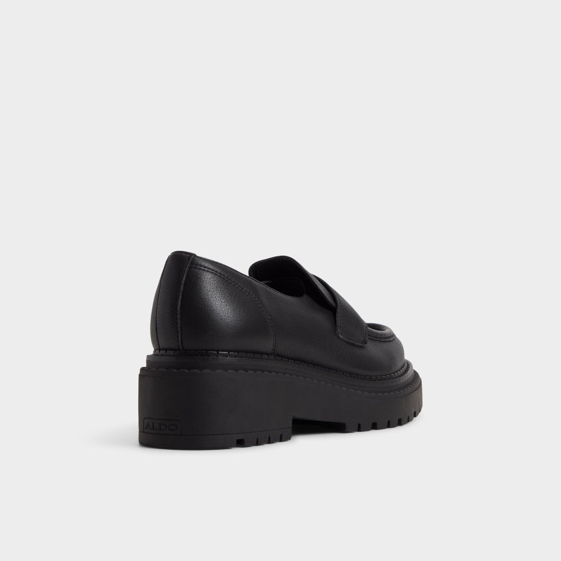 Miravella in Black - Loafer, Lug sole Aldo Black