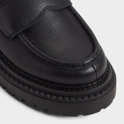 Miravella in Black - Loafer, Lug sole Aldo Black