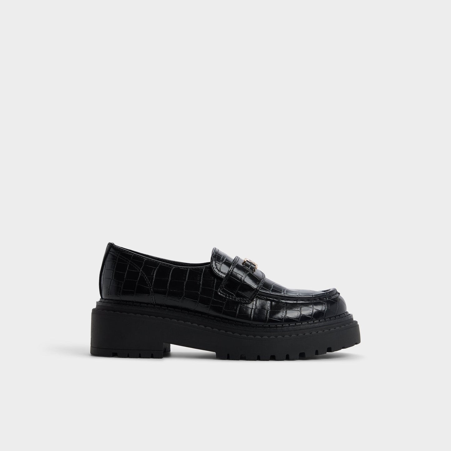 Miravelle in Black - Loafer, Lug sole Aldo Black