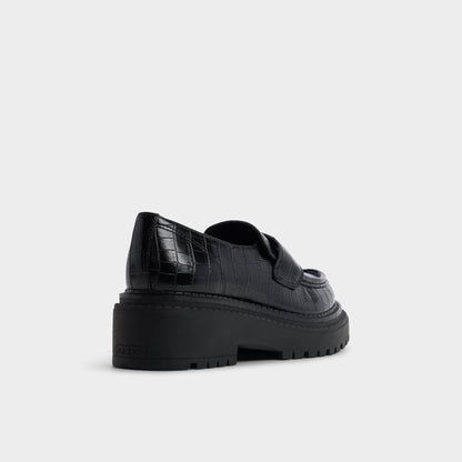 Miravelle in Black - Loafer, Lug sole Aldo Black