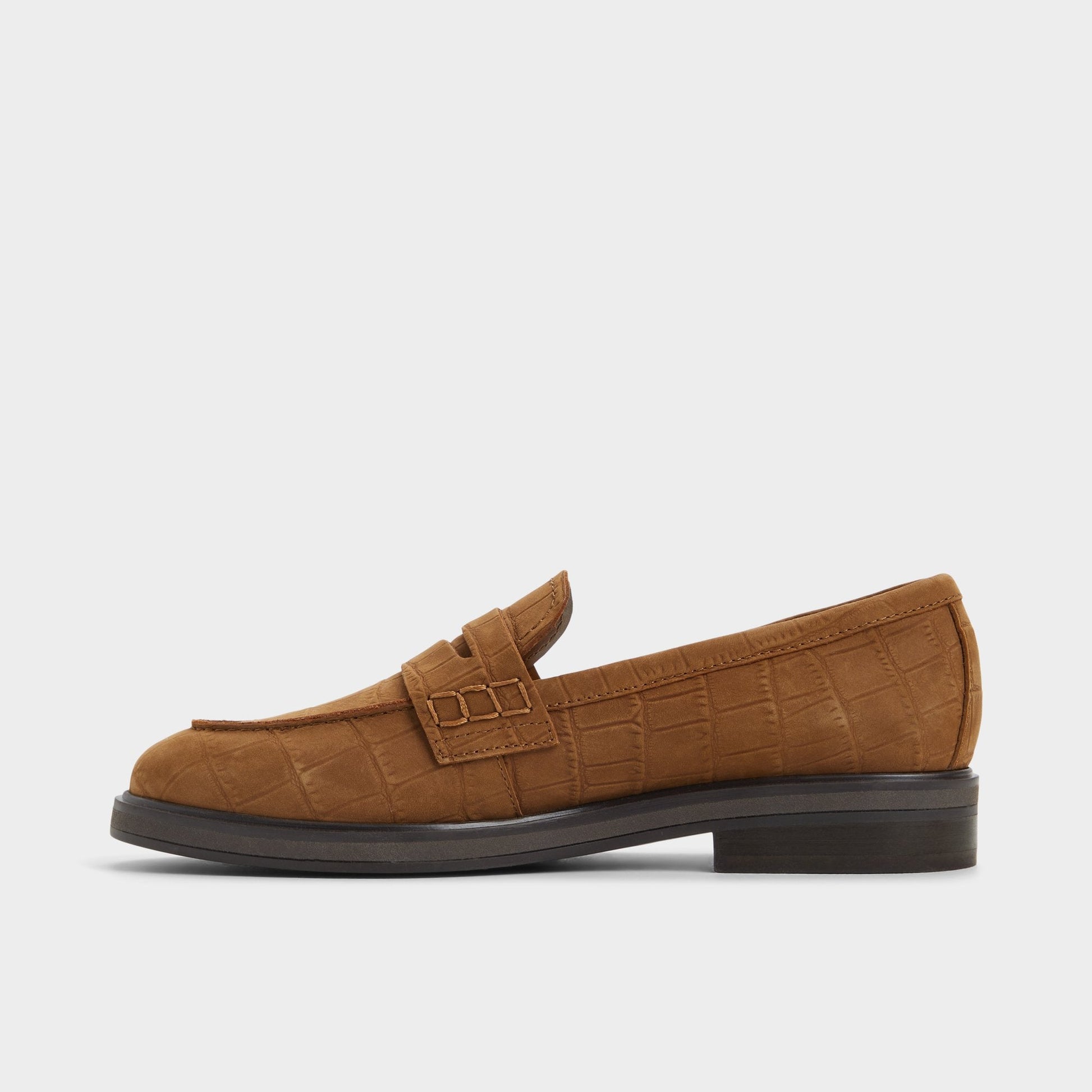 Lededanten Dark Brown Women's Loafers & Oxfords - Loafer, Block heel Aldo Dark Brown