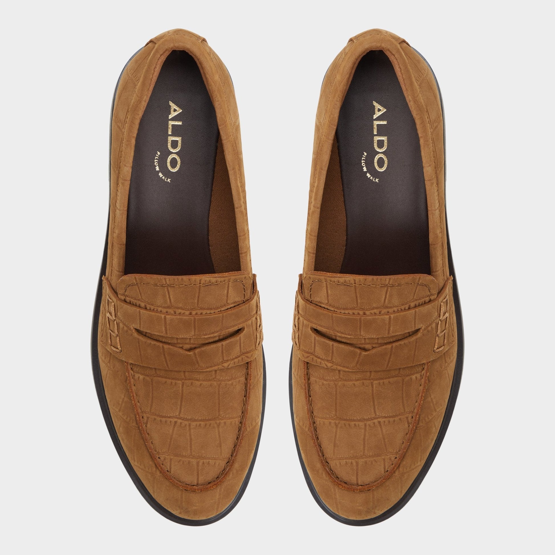 Lededanten Dark Brown Women's Loafers & Oxfords - Loafer, Block heel Aldo Dark Brown