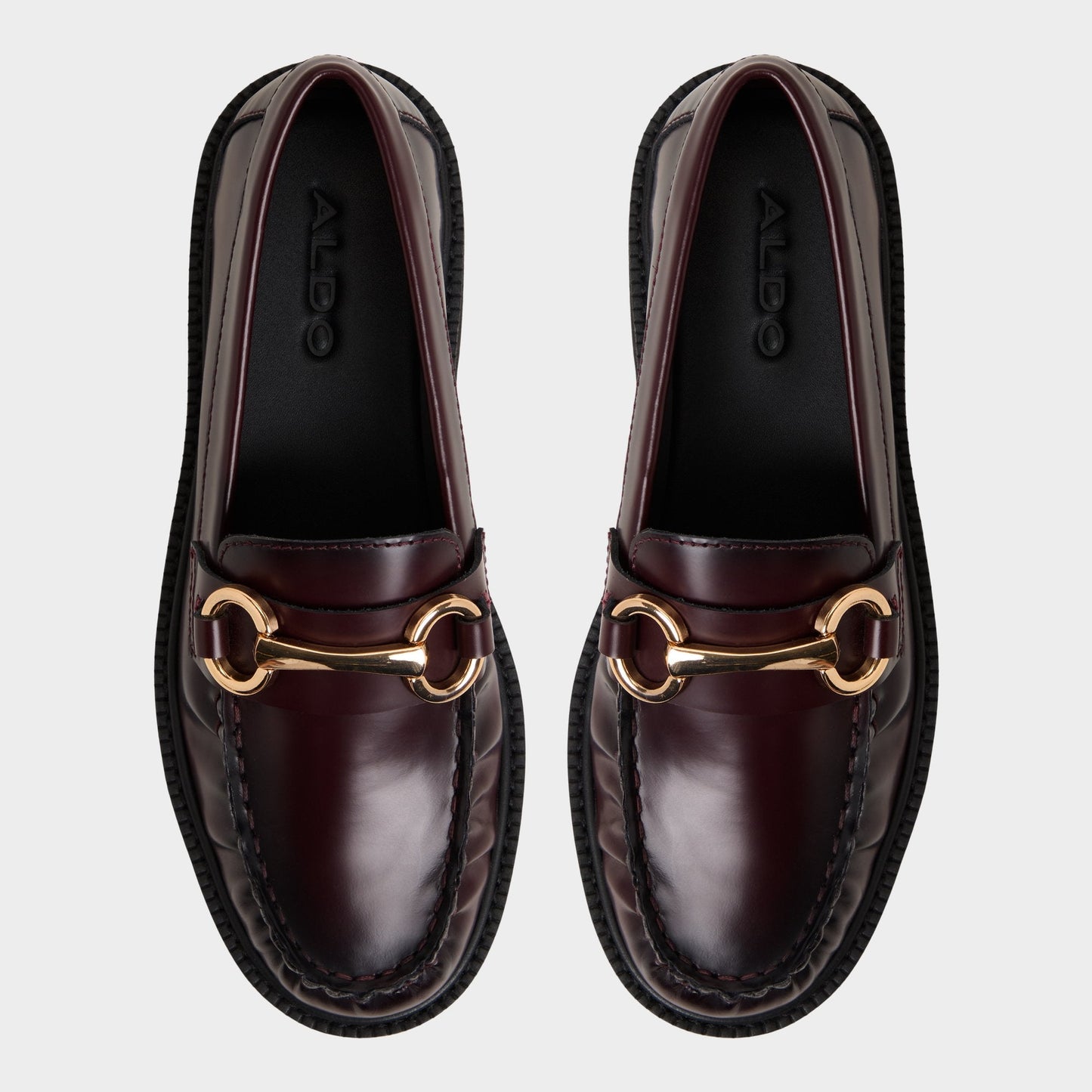 Danrose in Bordo - Loafer, Lug sole Aldo Bordo