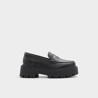Cadaycia in Xt Black - Loafer, Lug sole Aldo Black