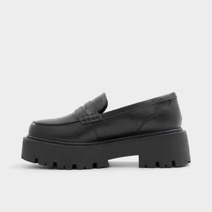 Cadaycia in Xt Black - Loafer, Lug sole Aldo Black