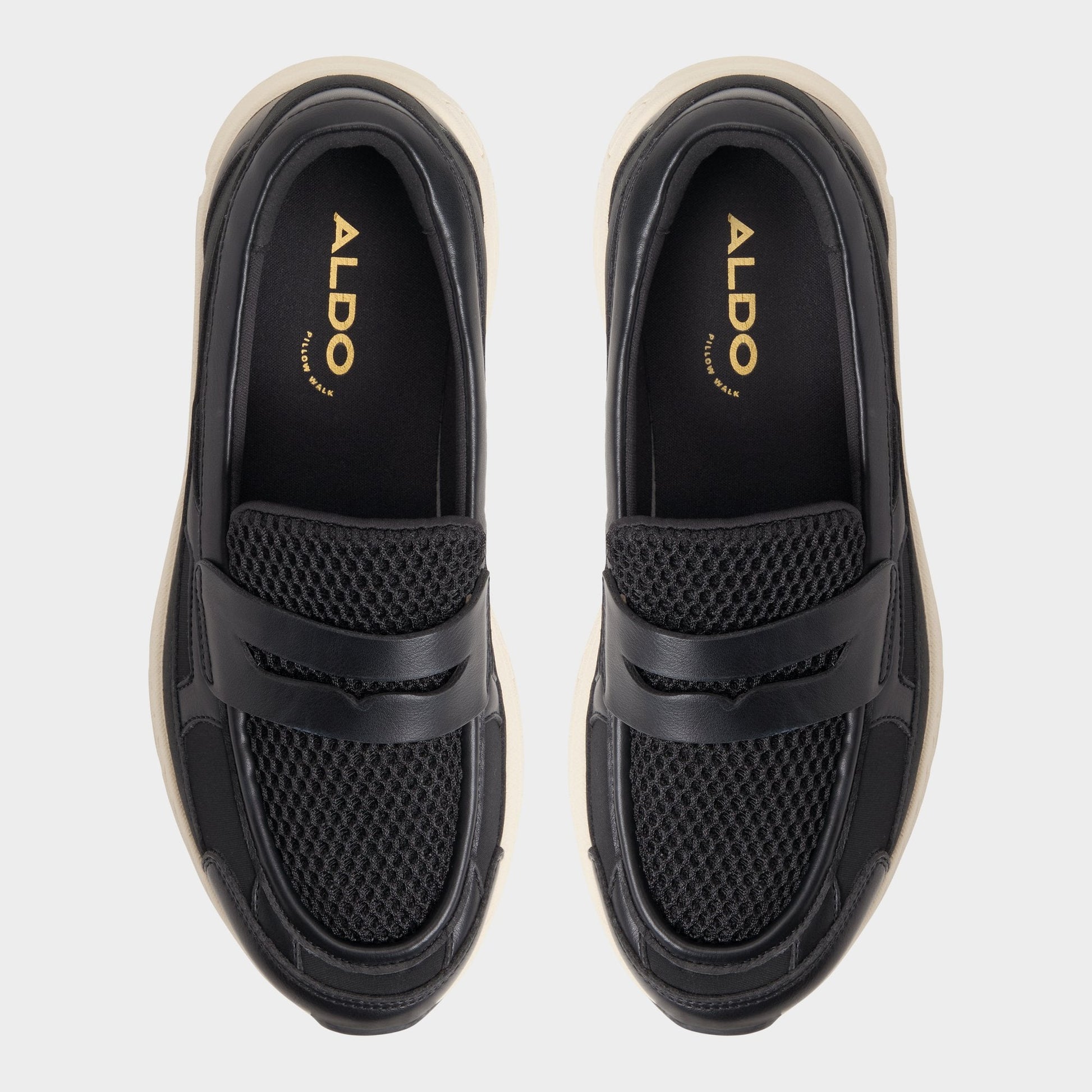 Loffy in Black - Loafer, Jogger sole Aldo Black