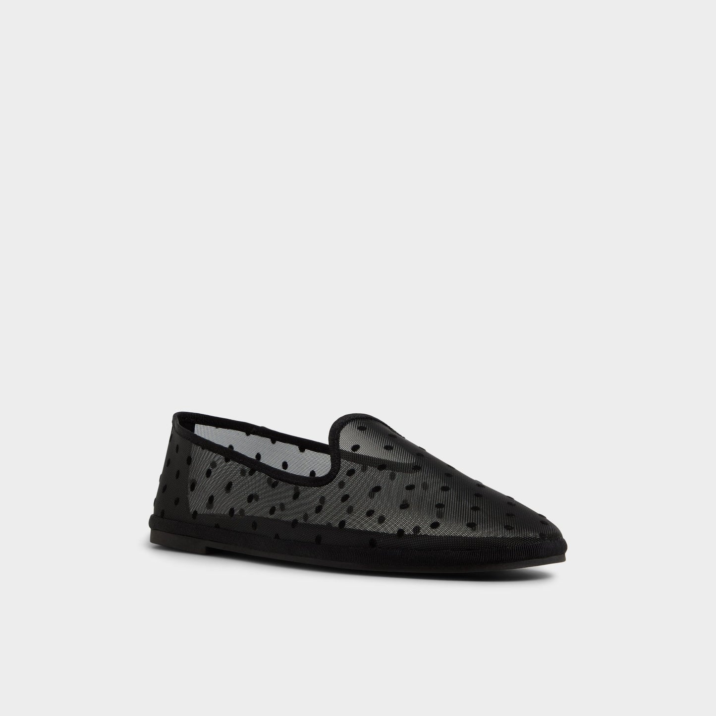 Aurabelle Black Textile Mesh Women's Loafers & Oxfords - Loafer Aldo Black