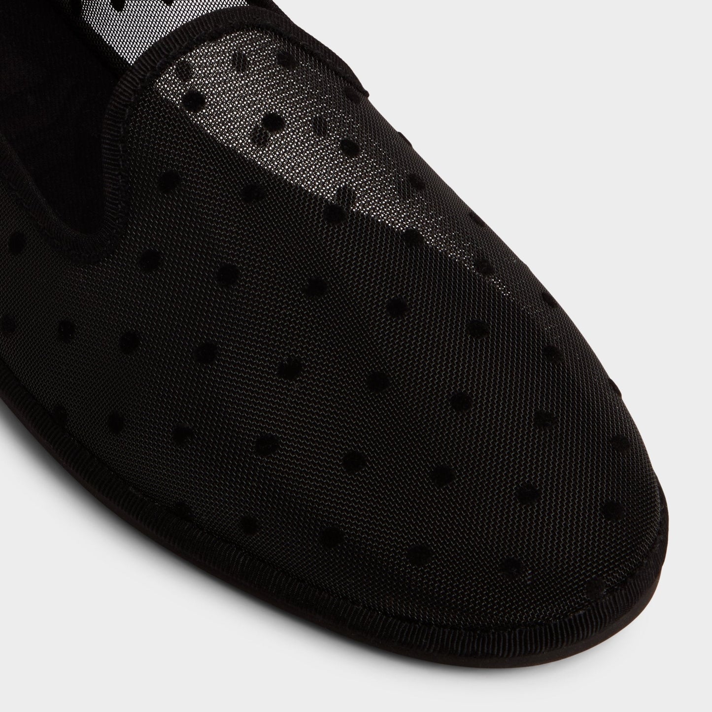 Aurabelle Black Textile Mesh Women's Loafers & Oxfords - Loafer Aldo Black