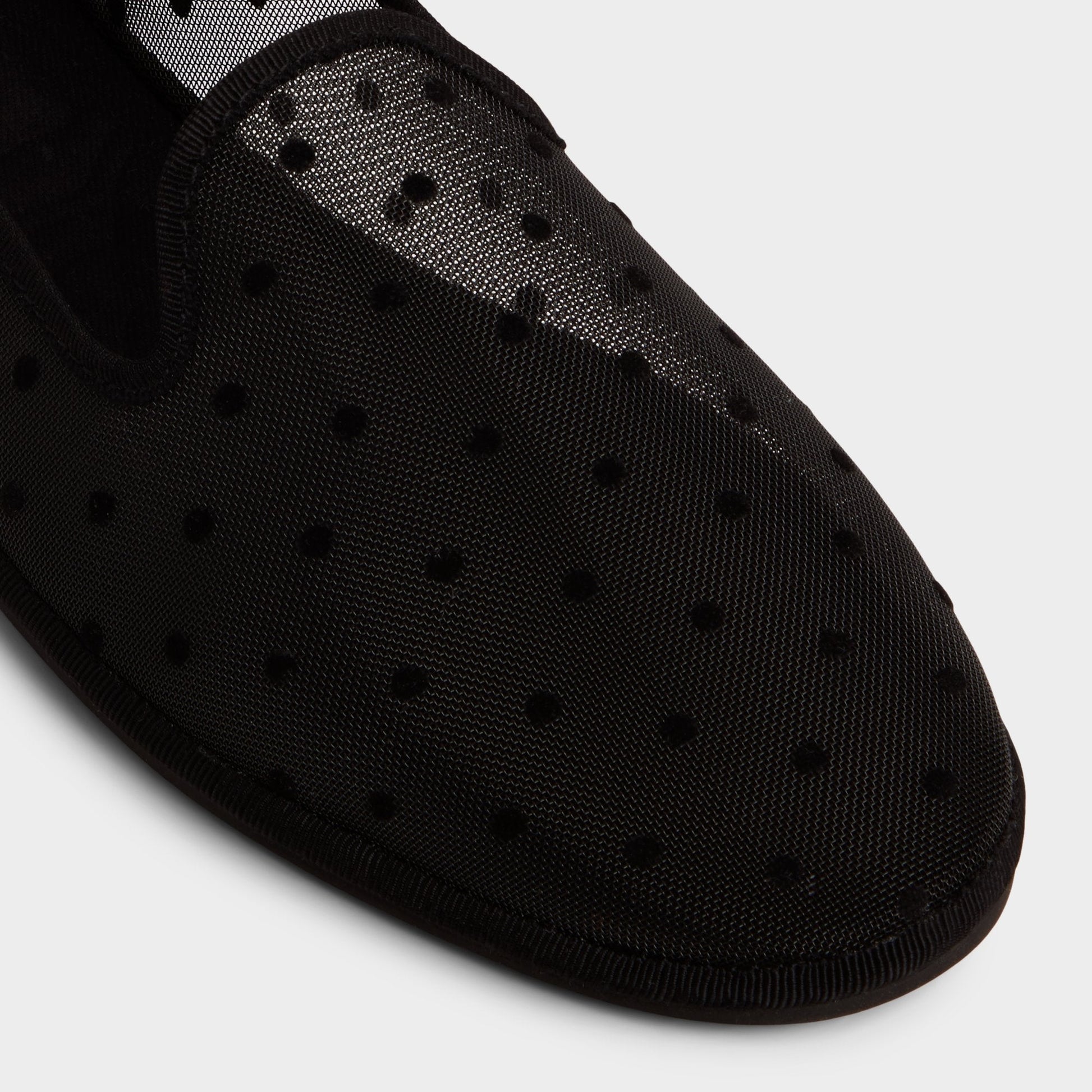 Aurabelle Black Textile Mesh Women's Loafers & Oxfords - Loafer Aldo Black