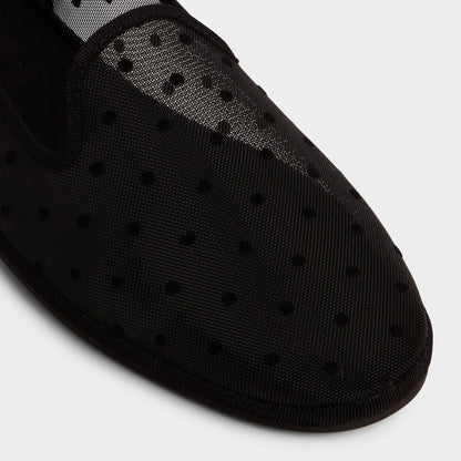 Aurabelle Black Textile Mesh Women's Loafers & Oxfords - Loafer Aldo Black