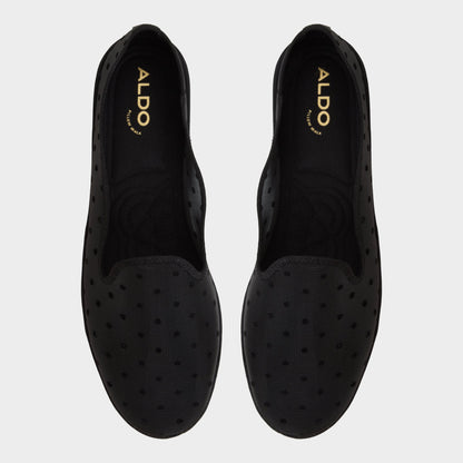 Aurabelle Black Textile Mesh Women's Loafers & Oxfords - Loafer Aldo Black