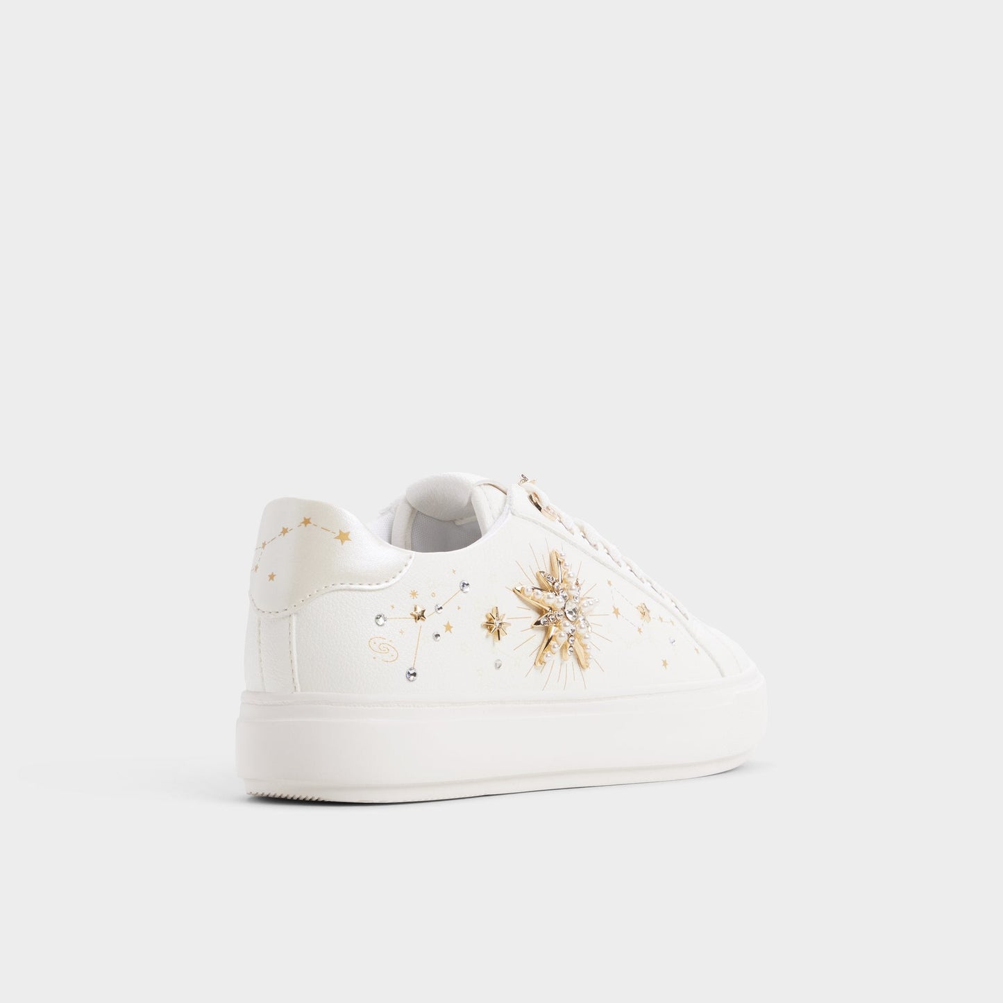 Starbright in White - Sneaker, Cup sole Aldo White