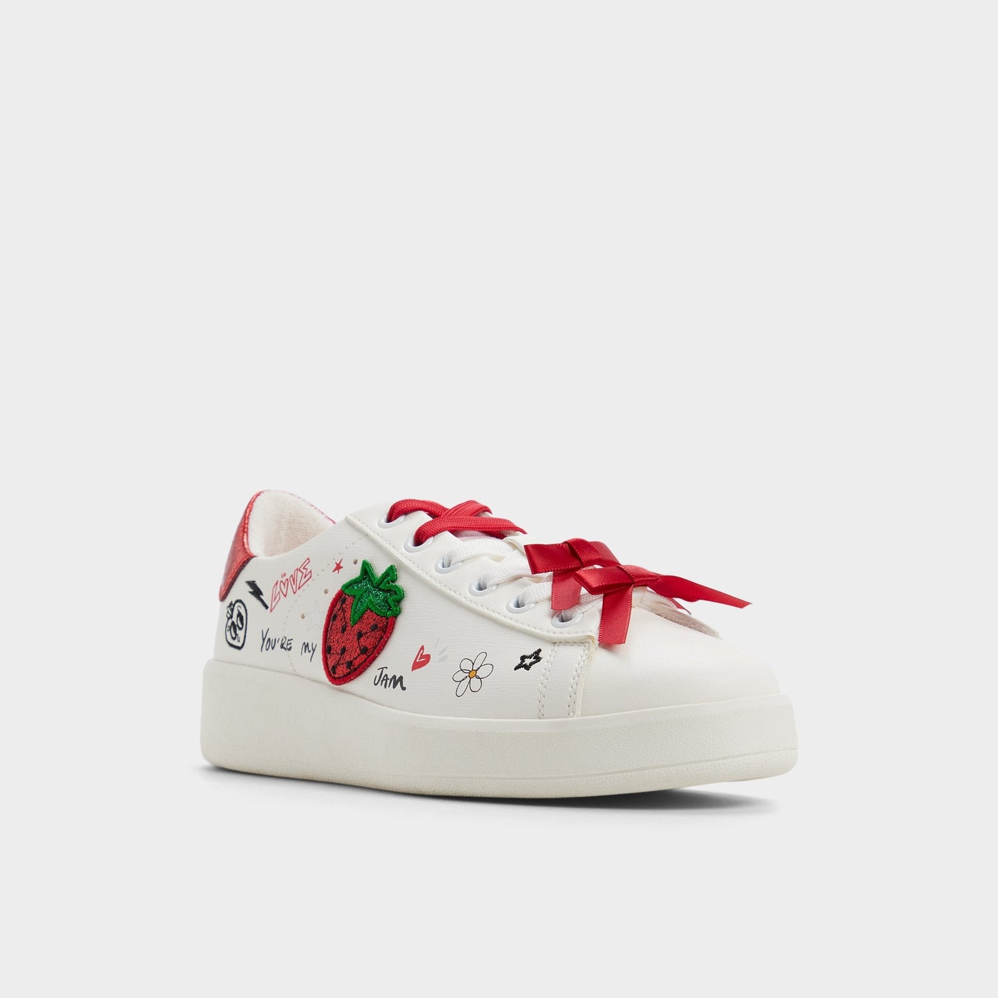 Lovesneaker in White - Sneaker, Jogger sole Aldo White