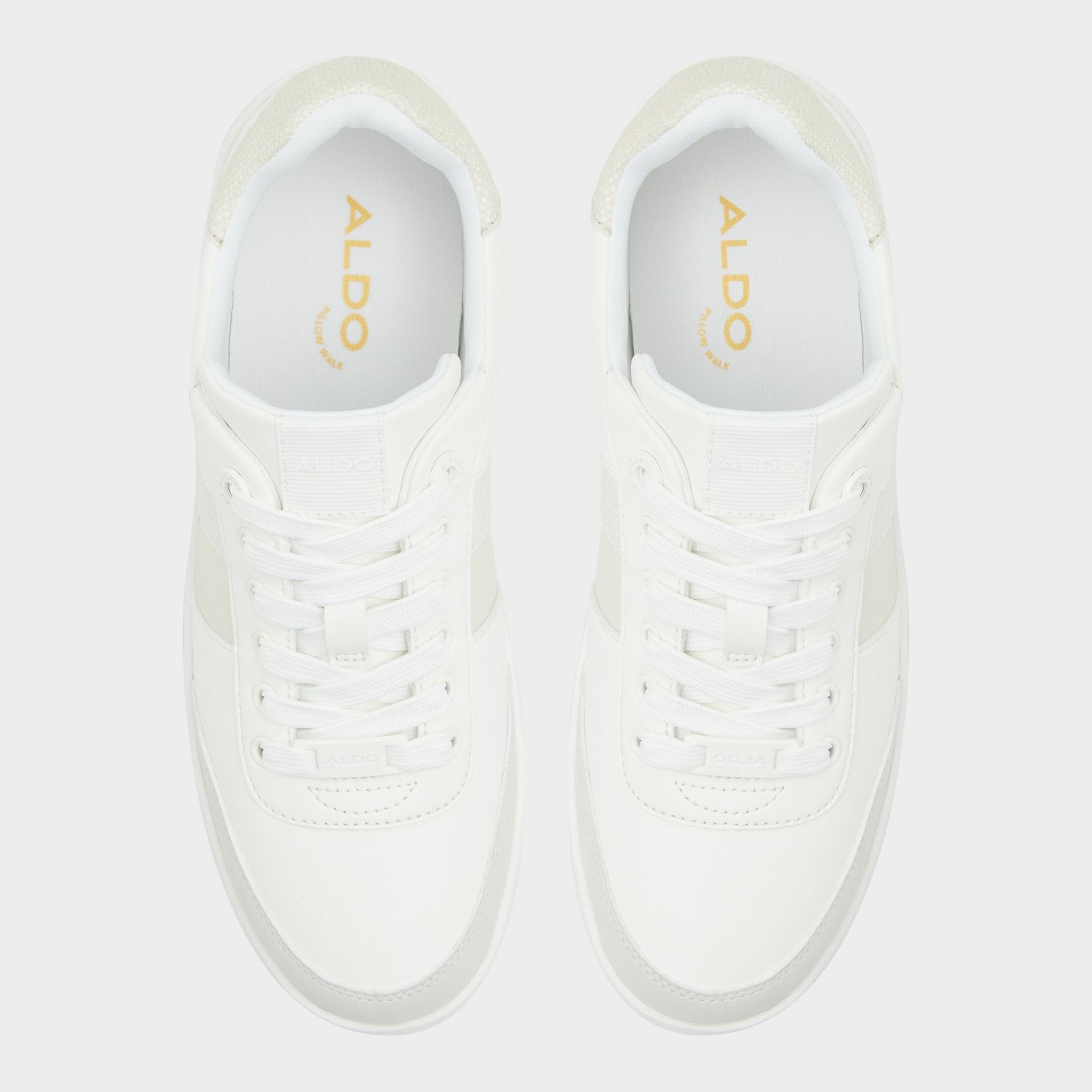 Hestia White Women's Low top sneakers - Low top sneaker, Cup sole Aldo White