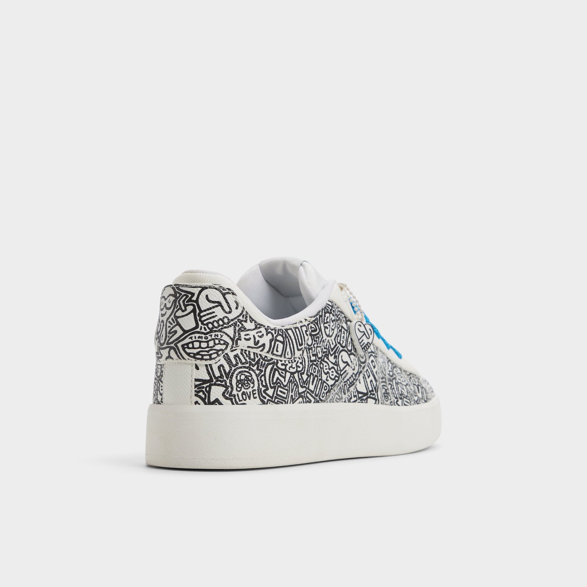 Timothy in Goodman White Black14038432 - Low top sneaker, Cup sole Aldo White/Black