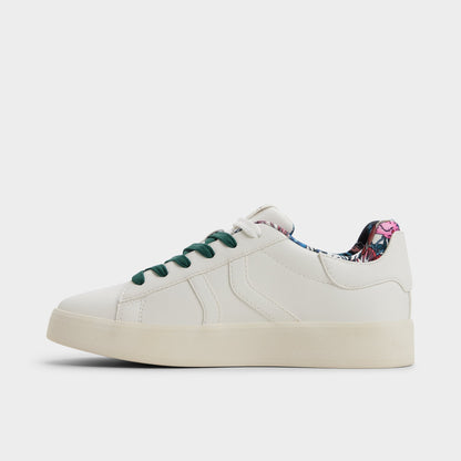 Whatisadam in White Multi - Women's low top sneaker, Cup sole Aldo White multi